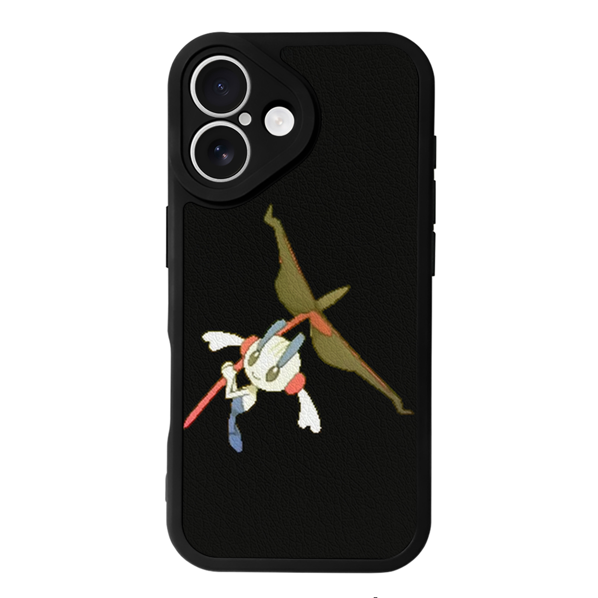（画像用） ポケットモンスター Pokémon 【iPhone 16シリーズ対応】シリコンスマホケース（レザー調） 材質：シリコン